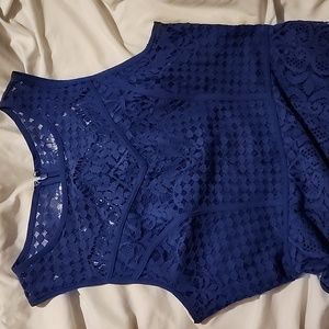 Truly Poppy Blue Dress size 4